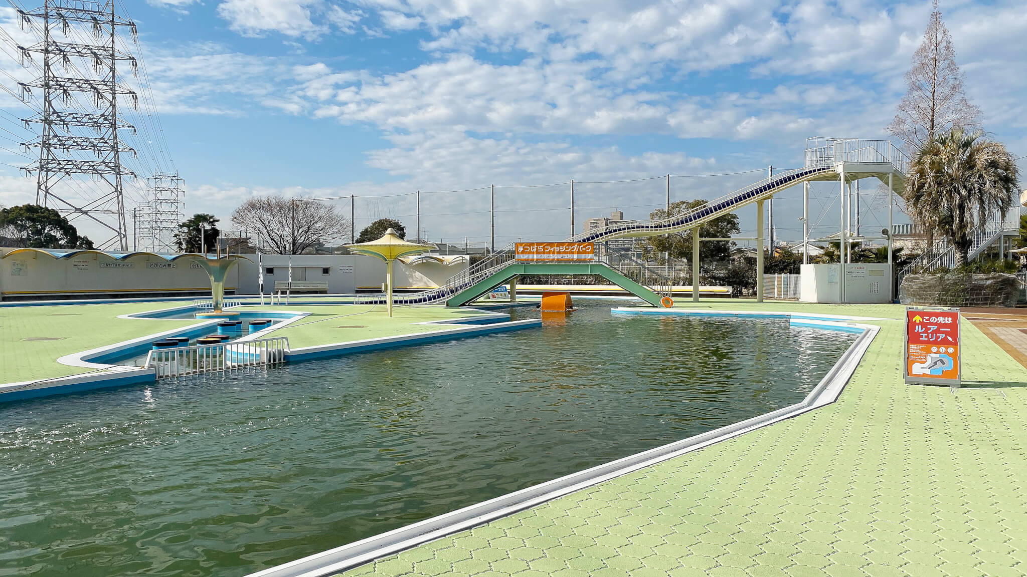 まつばらフィッシングパーク が大阪府松原市にオープン 市民プールを活用した管理釣り場 釣具新聞