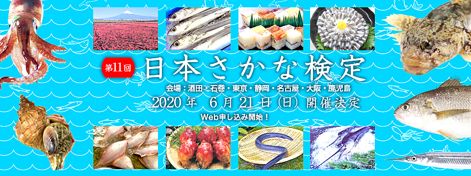 「第11回日本さかな検定」の広告