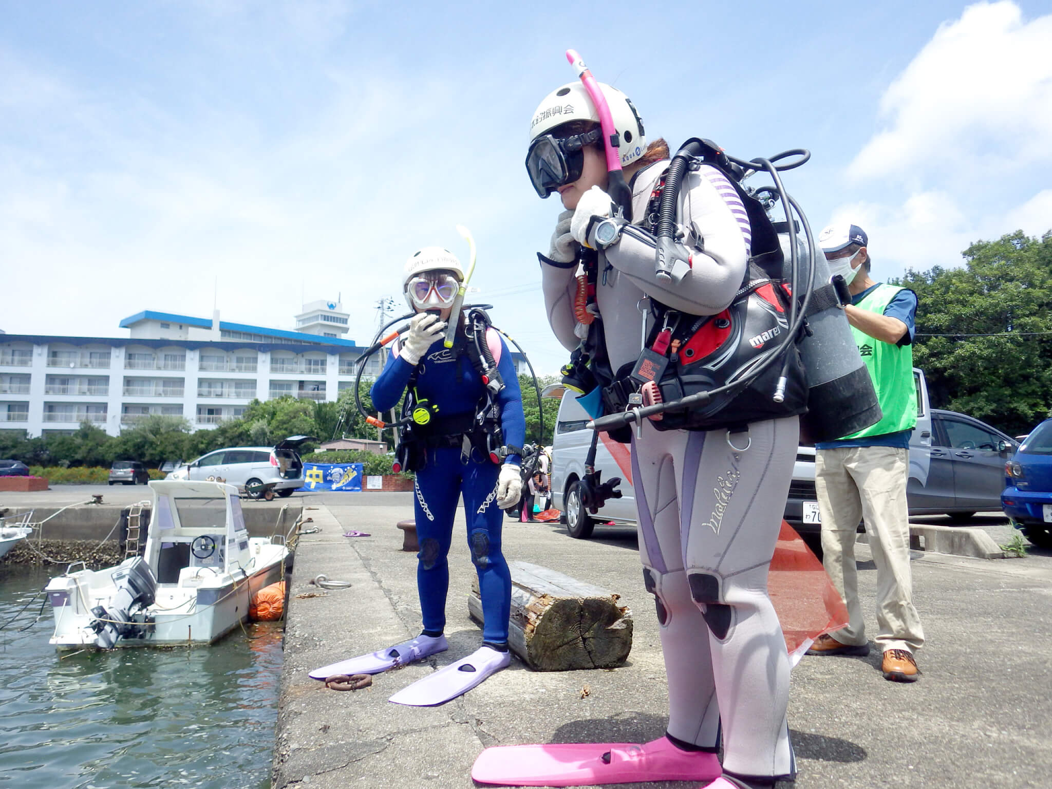 日本釣振興会和歌山県支部 田辺市 内之浦湾 串本町 動鳴気 どめき 漁港で水中清掃を実施 釣具新聞 釣具業界の業界紙 公式ニュースサイト