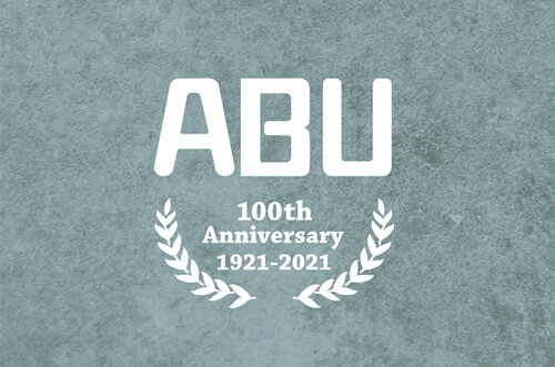 ABU100周年記念ロゴ