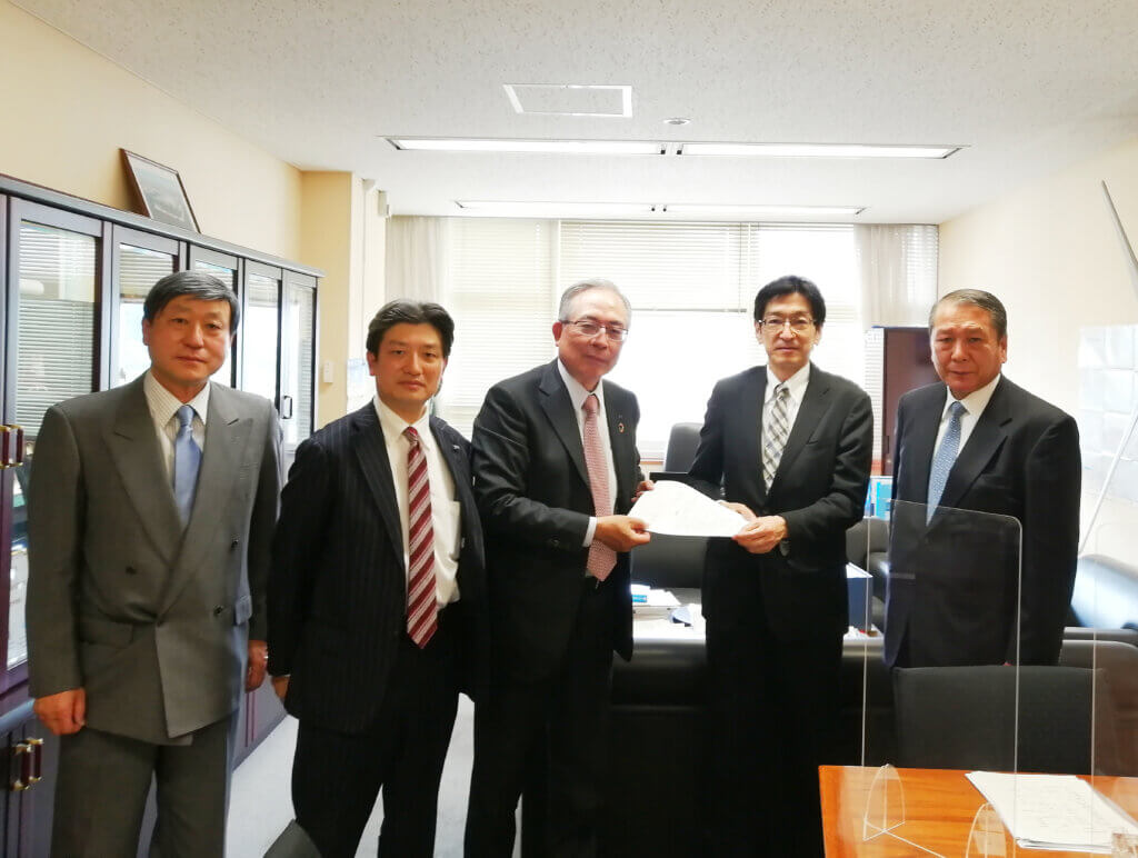 日本釣振興会が国土交通省に要望書を提出