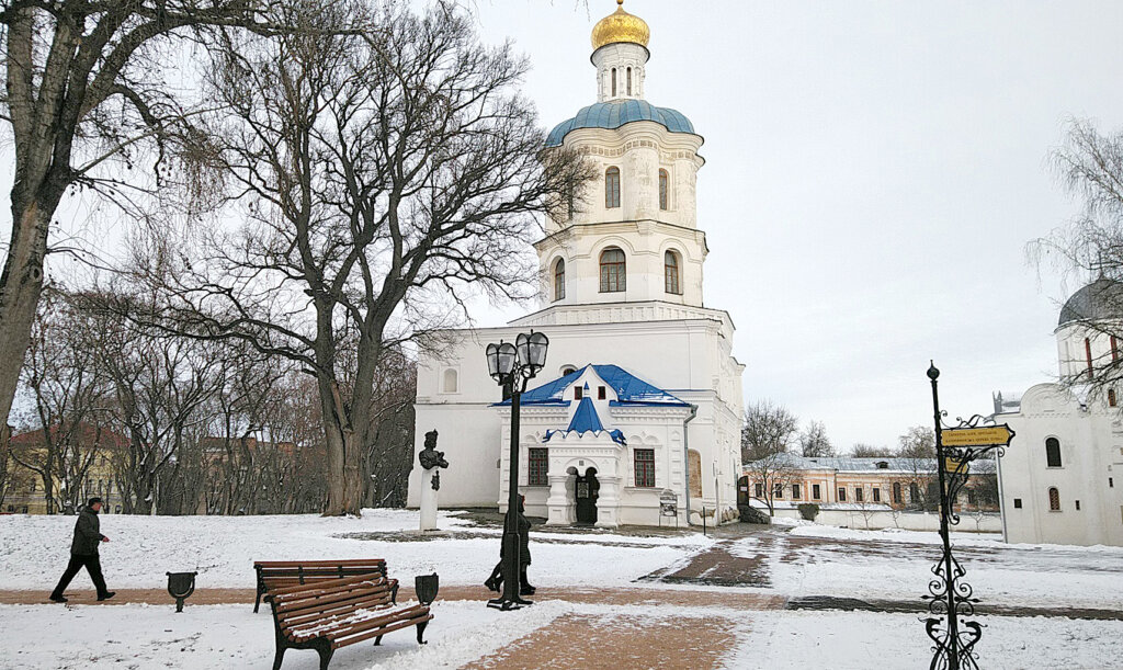 ウクライナのチェルニーヒウ市の風景