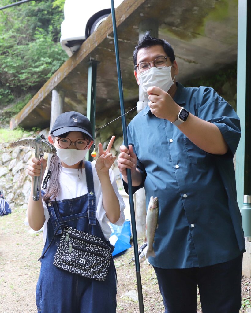 J‌F‌W親子マス釣り体験教室での釣果
