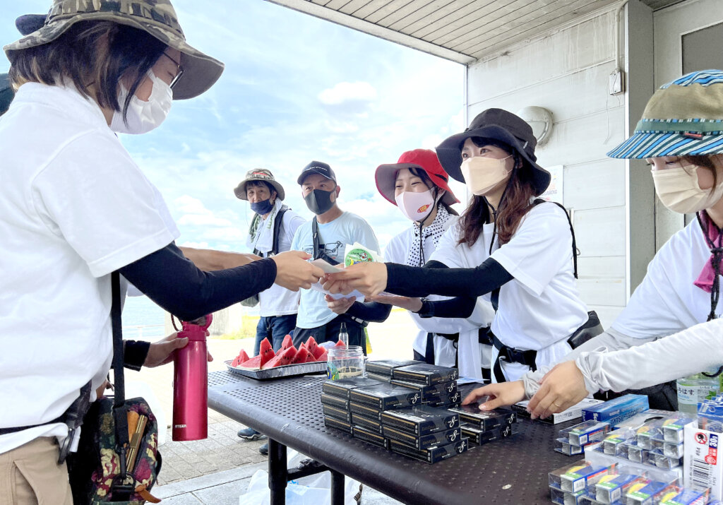 高本采実（あやみん）さんの日本全国爆釣プロジェクトの様子