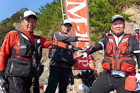 マルキユーM-1CUP全国チヌ釣り選手権大会決勝戦の決勝進出者