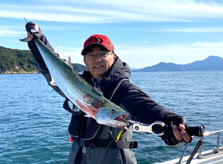 日釣振広島県支部の稚魚放流体験・ライトジギング釣り教室の釣果