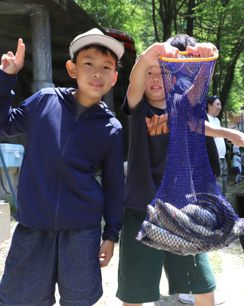 2023JFW（日本釣り週間）親子マス釣り体験教室の釣果