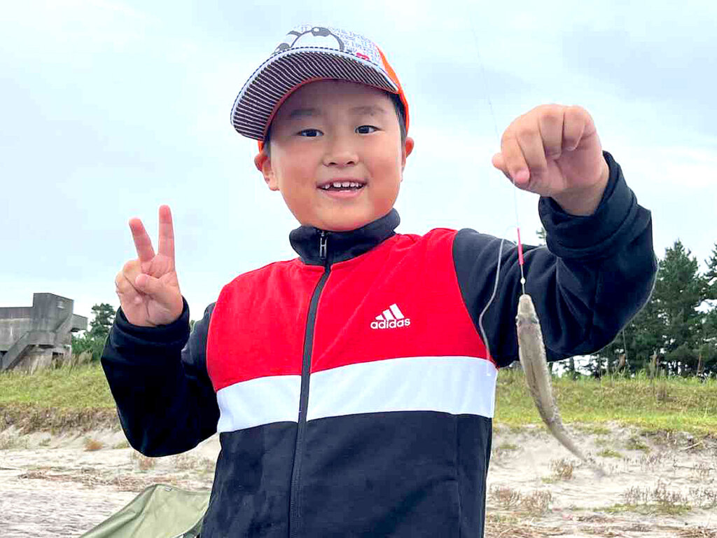 日吉津村子ども釣り大会の釣果