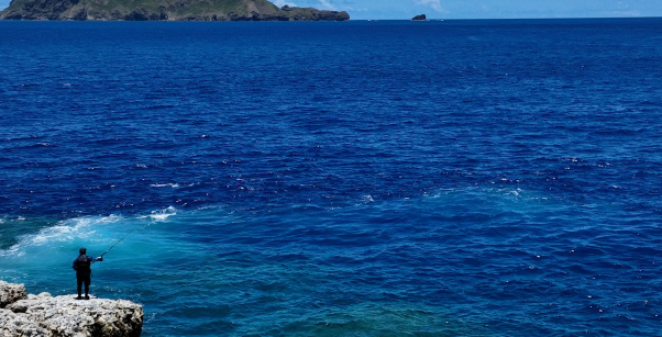 THEフィッシング特別番組の小笠原諸島のイメージ写真