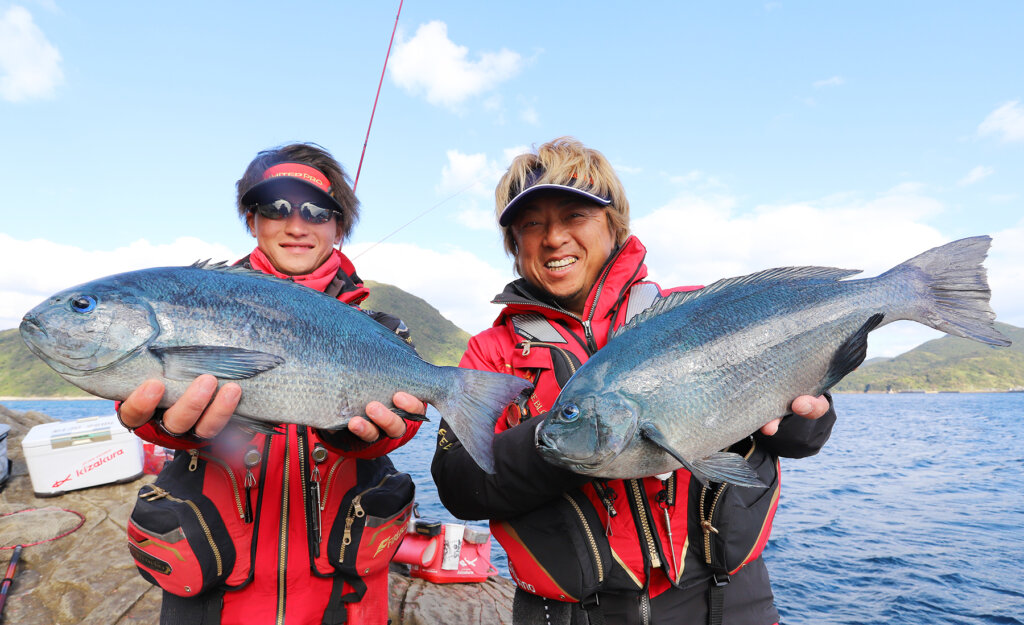 平和卓也さんとゲストが五島列島で釣ったグレ