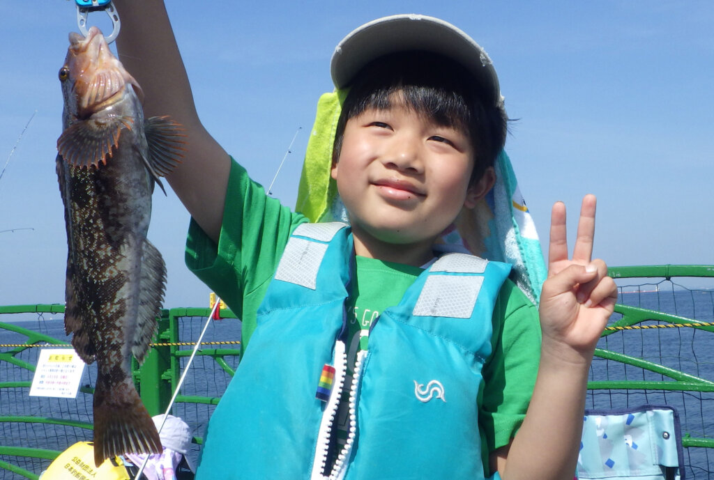 日本釣振興会神奈川県支部の｢つり初めて親子のためのつり入門教室｣の釣果