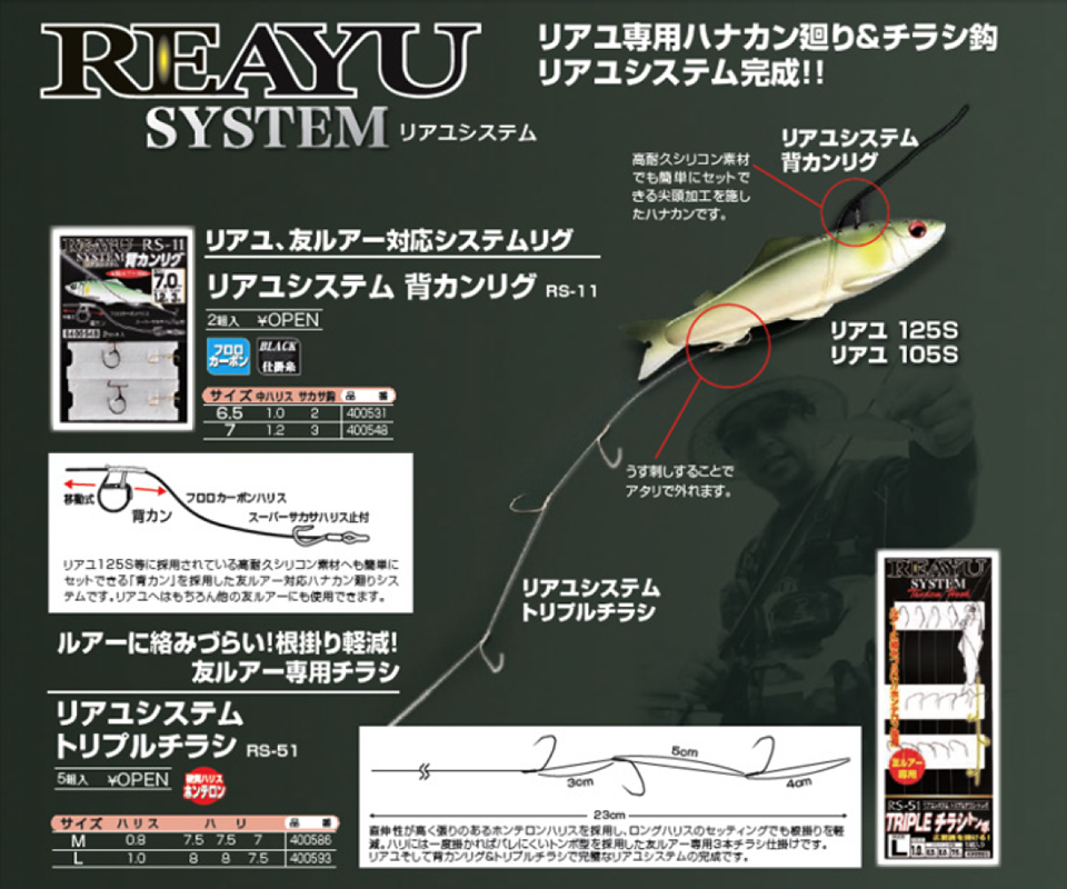 リアユシステムの詳細