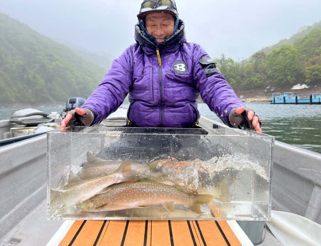 奥只見湖での釣果