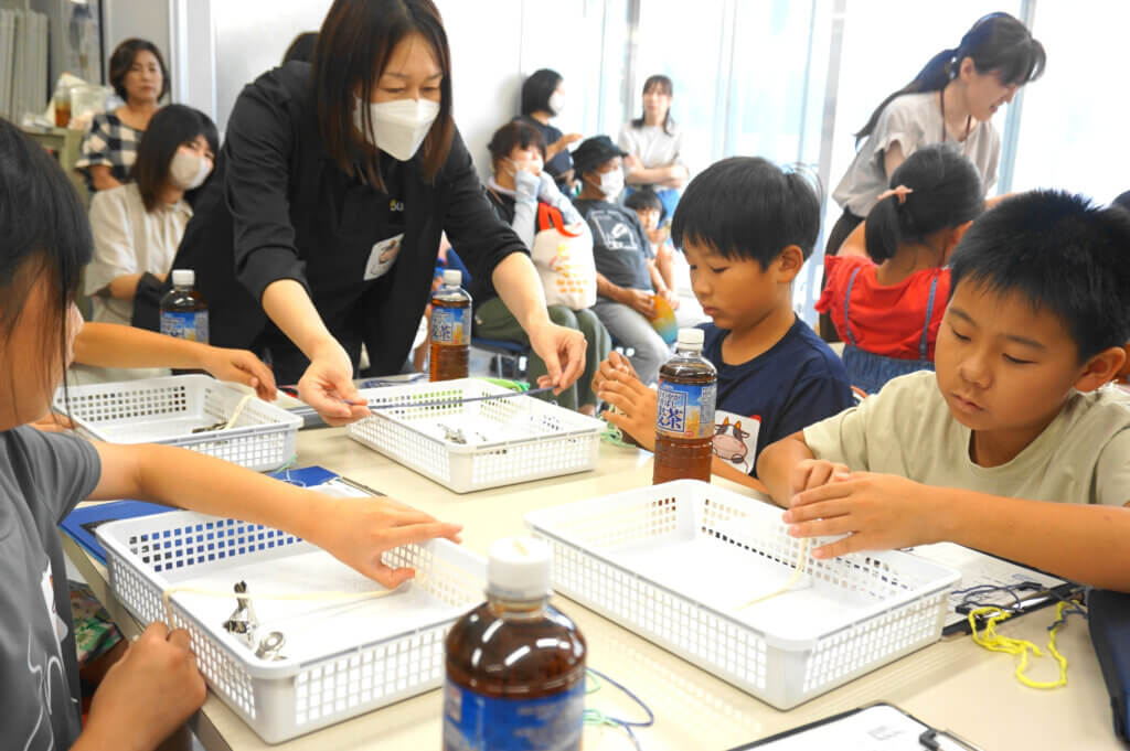 サンラインの「なつやすみオープンラボ2024」の様子