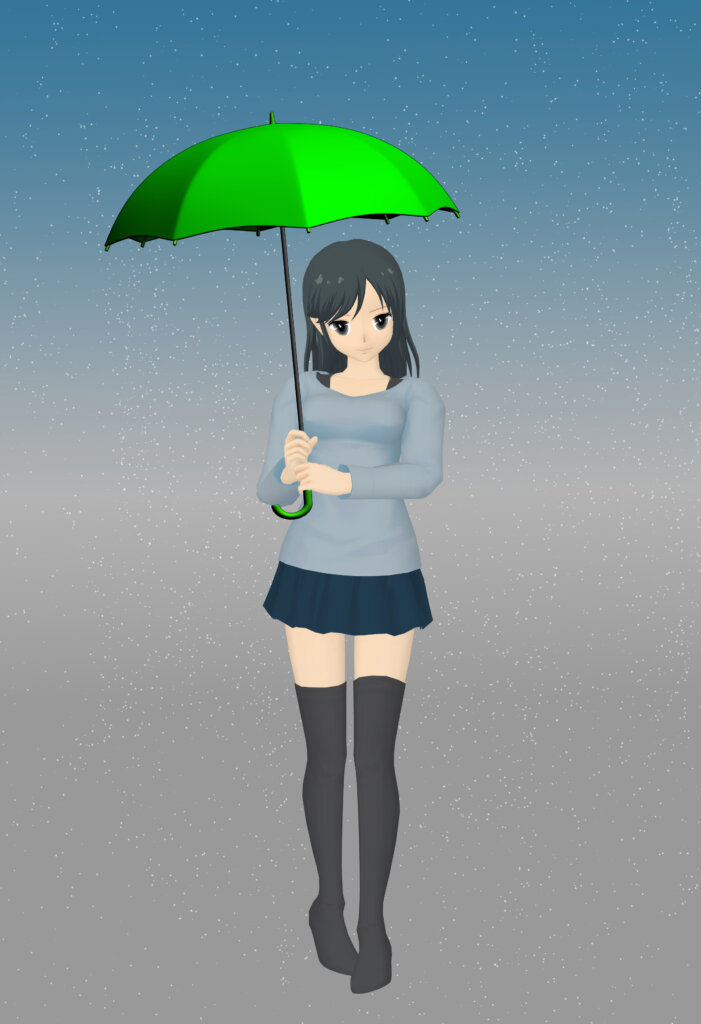 雨降りのイメージ