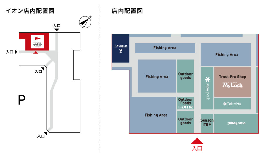 コルソ旭川のマップ