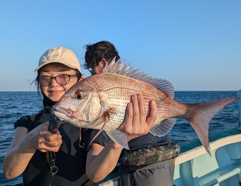 つりジェンヌの「ひとつテンヤ釣り体験」の釣果