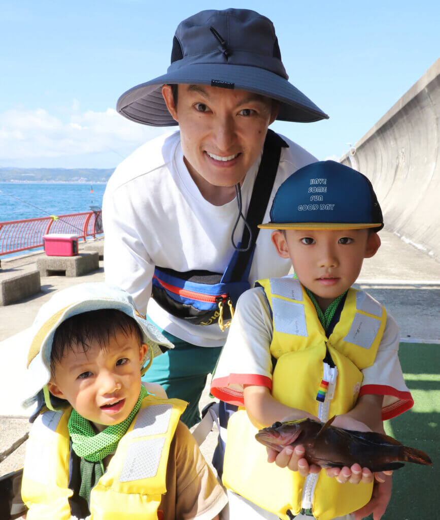 「ふれあい親子釣り教室・海釣り大会」の釣果