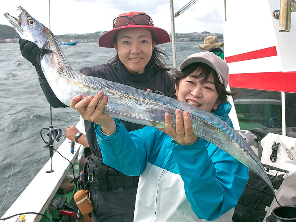 「女性だけのタチウオテンヤ大会in横須賀」の釣果