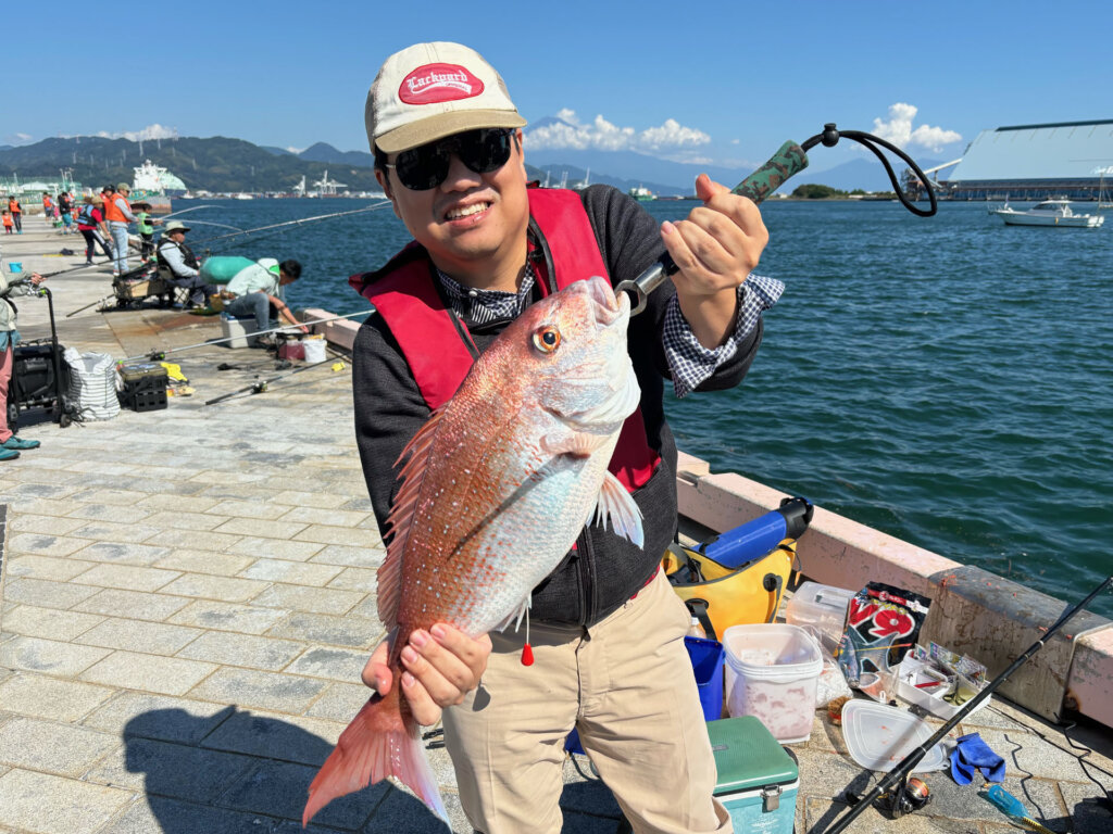 「清水港日の出埠頭『釣り開放』釣り体験教室」の釣果