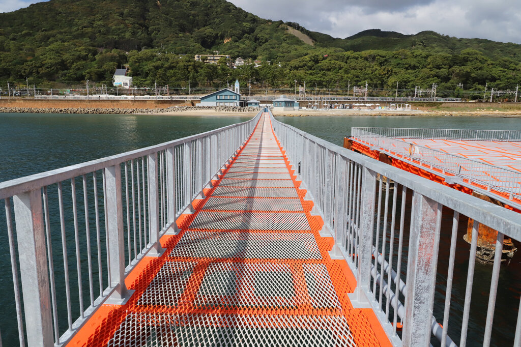 須磨海づり公園の釣り場