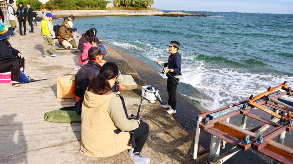 泊まって、釣りして、観音崎！のんびり投げ釣りツアー