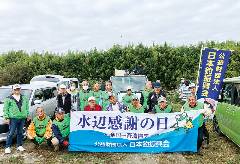 日本釣振興会埼玉県支部の活動の様子